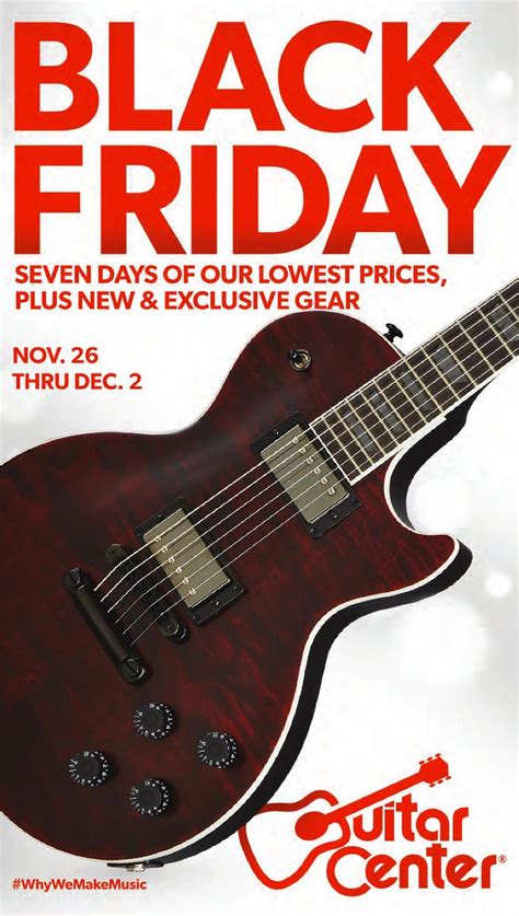 guitar center black friday specials.